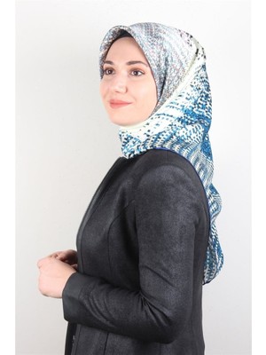 Aker Nostalji Tivil Ipek Eşarp 8575-922