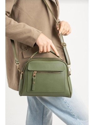 My Vintage Lüks Klasik Çok Bölmeli El ve Omuz Çantası