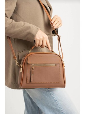 My Vintage Lüks Klasik Çok Bölmeli El ve Omuz Çantası