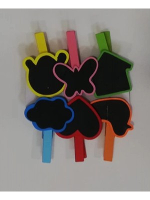 Desenli Notlu Mandal (6'lı Set-10 Paket)