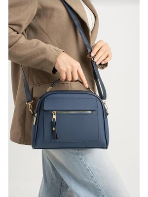 My Vintage Lüks Klasik Çok Bölmeli El ve Omuz Çantası