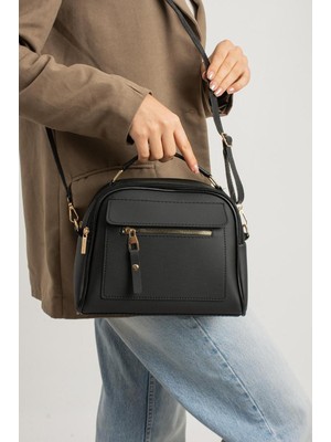 My Vintage Lüks Klasik Çok Bölmeli El ve Omuz Çantası