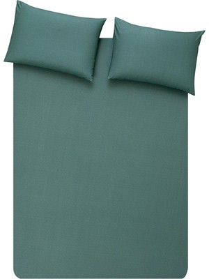 Taç Boutique Taç Butik Brisa Pamuk Çarşaf Çift Kişilik Yeşil