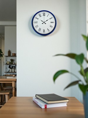 Buffer Zentime 36 cm Lacivert Dekoratif Duvar Saati