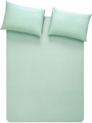 Taç Boutique Taç Butik Brisa Pamuk Çarşaf Çift Kişilik Yeşil