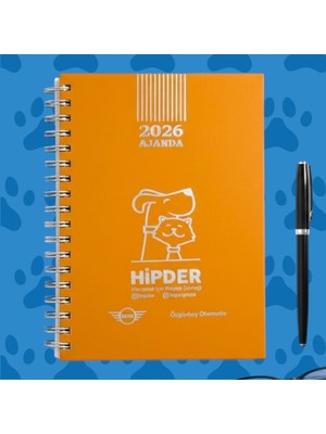 Hipder 2026 Spiralli Ajanda