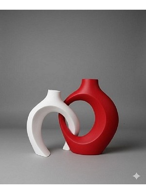 Derdenix Sarmaşık Sevgili Vazo Dekoratif Obje Mumluk