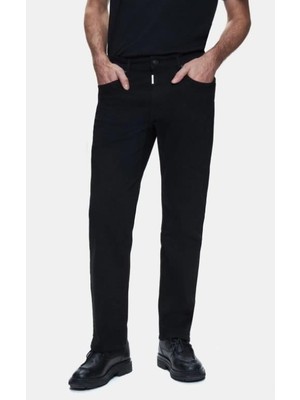 Little Big LTB DANELO Düz Paça Orta Bel Siyah Jean Pantolon
