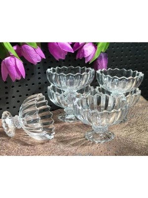 Epilons 6'lı Kristal Çerezlik Seti