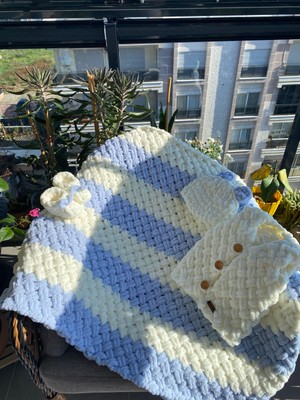 Alize Puffy El Örgüsü Bebek Seti