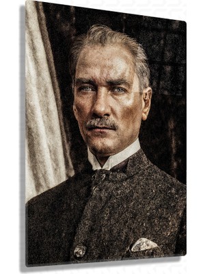 Sevgili Cam Ne Mutlu – Mustafa Kemal Atatürk – Ata Sözü Cam Tablo