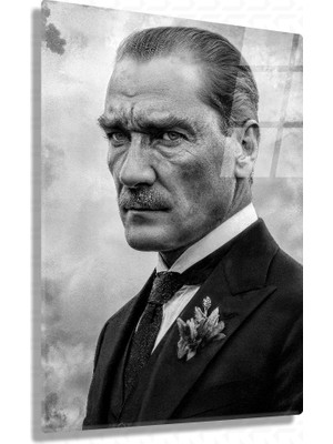 Sevgili Cam Cumhuriyet – Mustafa Kemal Atatürk – Ata Sözü Cam Tablo
