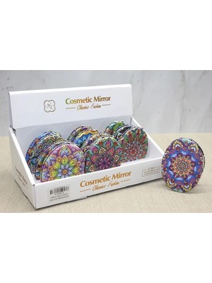 Skygo Taşlı El Aynası Oval Ince ALK3763