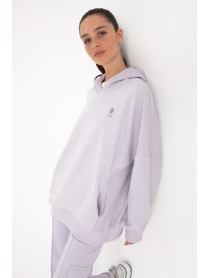U.s. Polo Assn. Kadın Lila Sweatshirt 50309455-VR245