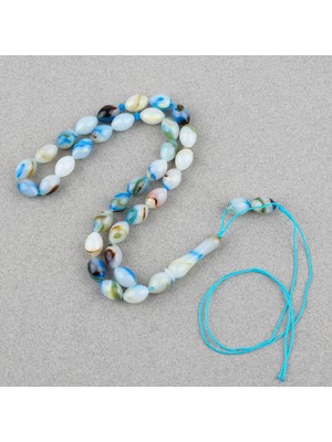 Lapisdo Arizona Katalin Beyzi Kesim 8X12MM Tesbih (Püskülsüz)