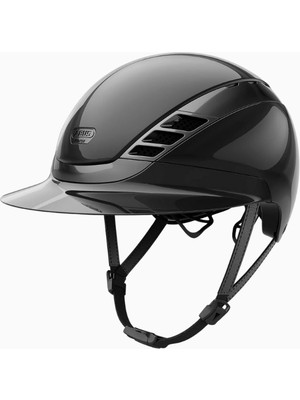 Horze Pikeur Airluxe Chrome Long Visor Premium Binicilik Kaskı