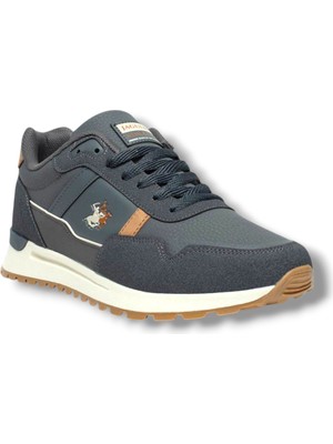 Jagulep Stone 8508-26 Cilt Deri Anatomik Sneaker Füme Taba 36-40