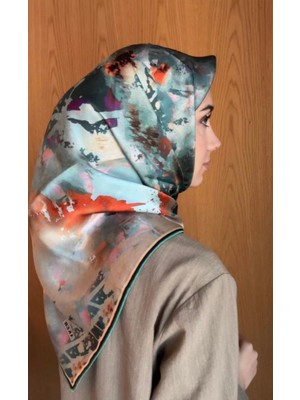 Aker Sura Ipek Eşarp - Ilkbahar - Yaz- 8989701 351