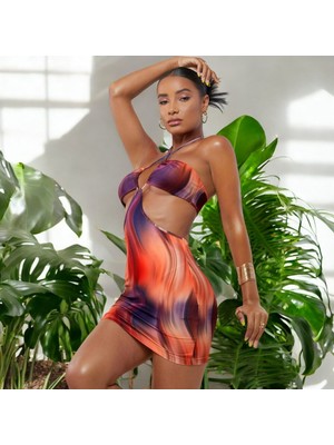 New Dreams Modern Göz Alıcı Rahat Estetik ve Şık Mini Tasarım Gecelik Elbise