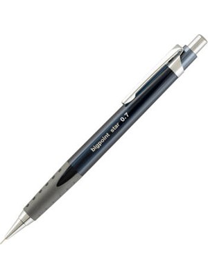 Bigpoint Star Versatil Kalem, 0.7 Mm, Metal Uçlu, Siyah