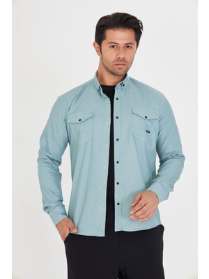 Masso Moda Slim Fit Jeans - Kot Erkek Gömlek Günlük Kullanıma Uygun