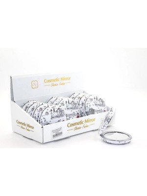 Skygo Taşlı Istanbul Tasarımı El Aynası Kalın ALK2494