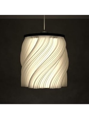 Storemax Tıgea  Luna Yatak Odası,salon,oturma Odası Tekli Sarkıt Avize Beyaz 23 x 27