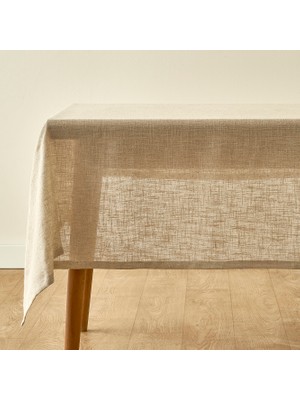 Bella Maison Miva Simli Masa Örtüsü Gold (150X250 Cm)
