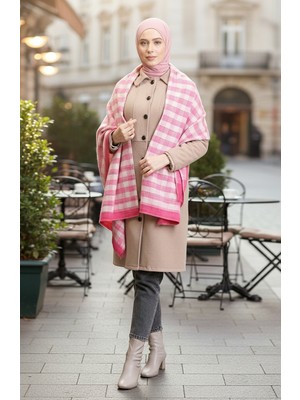 Omuz Şal 1075-01 Pembe