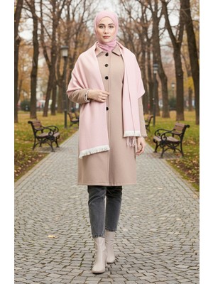 Omuz Şal 1099-01 Pudra