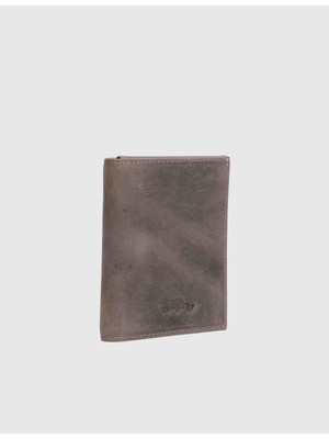 İLVİ Aron Hakiki Crazy Deri Vizon Erkek Cüzdan