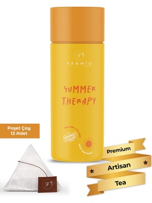 Summer Therapy – Oolong Çayı – 12 Poşet – Şeftali ve Kayısılı Oolong