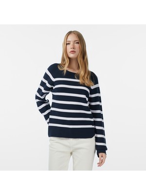 Nautica Kadın Lacivert Regular Fit Kazak 57S114T.4VN