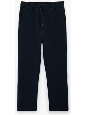 Koton Cepli Beli Bağcıklı Düz Paça Eşofman Altı