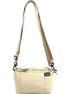 Sanmorris Kadın 4 Bölmeli Paraşüt Kumaş Ayarlanabilir Çapraz Askılı Çanta