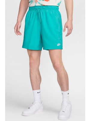 Nike Sportswear Club Flow Versatile Weave File Astarlı Erkek Şort Turkuaz