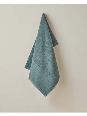 English Home Pure Pamuk Yüz Havlusu 50x80 cm Yeşil