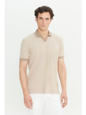 Altınyıldız Classics Pamuklu Slim Fit Dar Kesim Polo Yaka Tişört