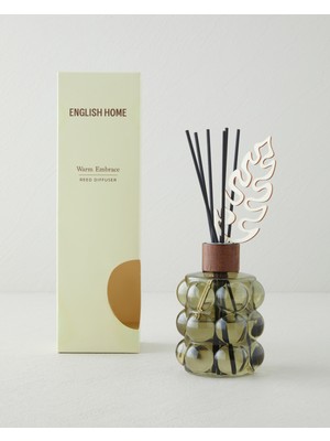 English Home Warm Embrace Çubuklu Oda Kokusu Şeffaf 200 ml Modern Tasarım ile Ferahlatıcı Etki