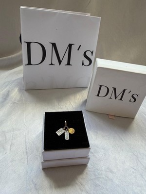 DMs Silver Üçlü Sallantılı Friends Gümüş Charm'ı