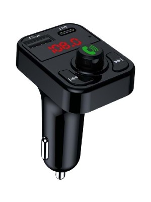 Ttt QC 3.1A USB &amp; PD /TF FM Transmitter
