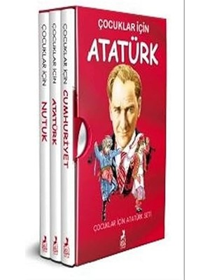 Ren Kitap Çocuklar Için Atatürk Seti - 3 Kitap Set + Kimler Hala Uyumadı? + 5 Kitap Set