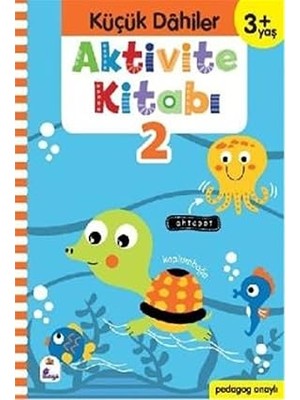 İndigo Kitap Aktivite Kitabı 2 - Küçük Dahiler 3+ Yaş: Pedagog Onaylı + Küçük Kadınlar + Küçük Bayan Düzenli + 4 Kitap Set