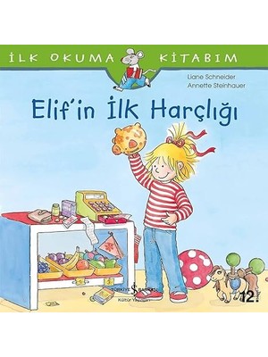 İş Bankası Kültür Yayınları Elif'in Ilk Harçlığı: Ilk Okuma Kitabım + Hayal Kutusu + Yeni Öğretmen + 2 Kitap Set
