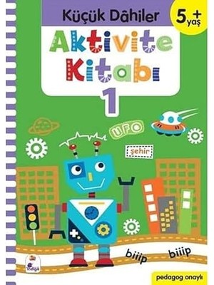 İndigo Kitap Aktivite Kitabı 1 - Küçük Dahiler 5+Yaş: Pedagog Onaylı + Hayal Kutusu + Matthew'un Rüyası + 3 Kitap Set