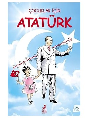 Ren Kitap Çocuklar Için Atatürk (Kapak Değişebilir) + Rengarenk Dünyamız: Boyama Kitaplarım 3-4 Yaş Set
