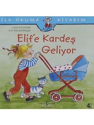 İş Bankası Kültür Yayınları Elif’e Kardeş Geliyor: Ilk Okuma Kitabım + Bir Şeftali Bin Şeftali + Vahşi Robot (Ciltli) + 28 Kitap Set