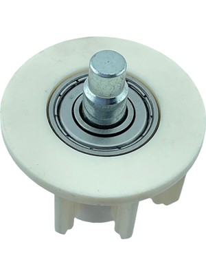 MorPerde 45 Lik Bilyeli Yuvarlak Demir Pimli Krem Boru Sonu Tıpası