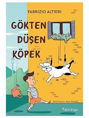 Domingo Yayınevi Gökten Düşen Köpek + Küçük Bayan Mucit + Abartma Tozu + Cesur Kız ve Yavru Tilki + 4 Kitap Set