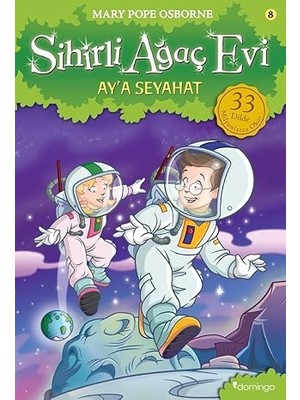 Domingo Yayınevi Sihirli Ağaç Evi 8: Ay'a Seyahat + Büyük Dinozor Araştırması + Kitap Tamircisi + 20 Kitap Set